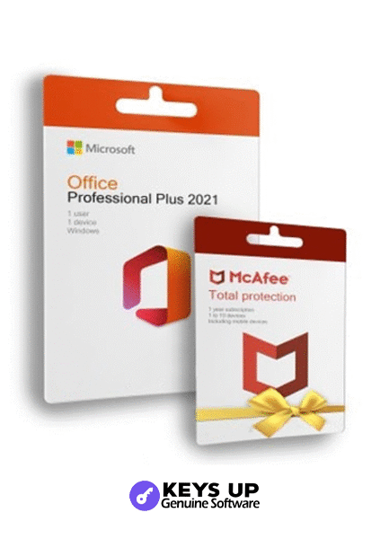 Office Professional Plus 2021 + Free Antivirus
